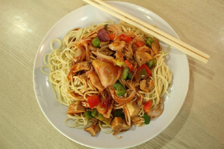 Asian food, noodles 